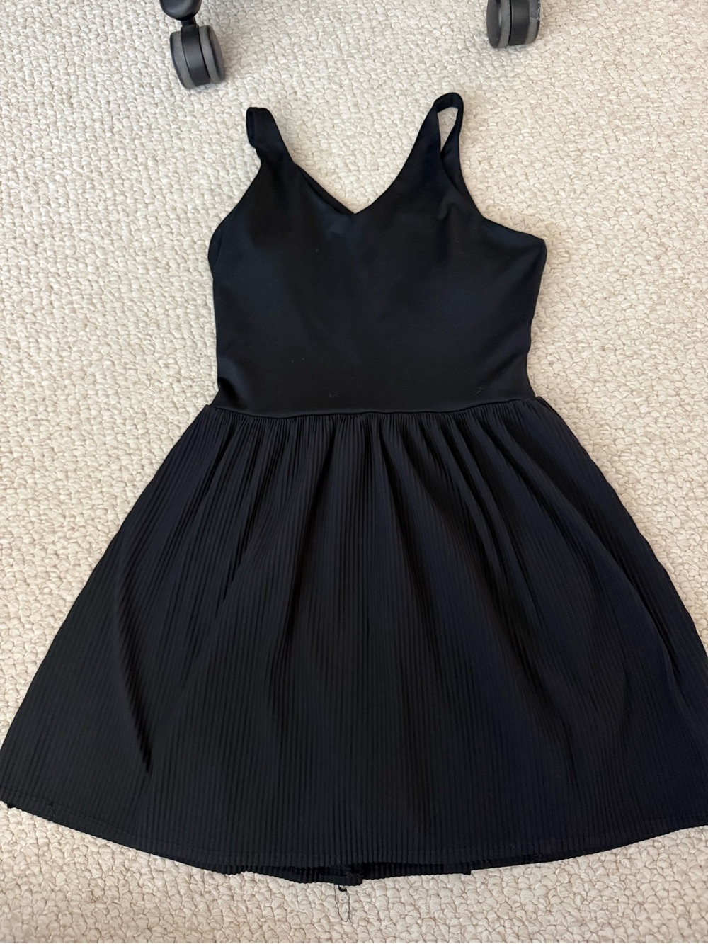 All In Motion Girls’ Black Pleated Active Athletic Dress - Size XL (14)
